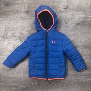 Under Armour Reversible Pronto Puffer Hooded Jacket - Toddler (2T)